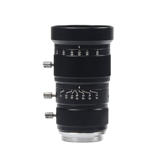 MOKOSE 10-55mm Telephoto Zoom Camera Manual Lens 1/1.7"  F2.8 C Mount