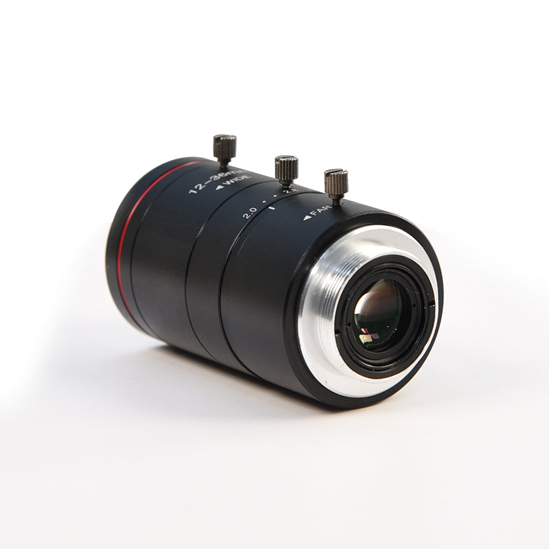 MOKOSE 12-36mm Zoom Camera Manual Lens 1/1.8" F2.0 C Mount