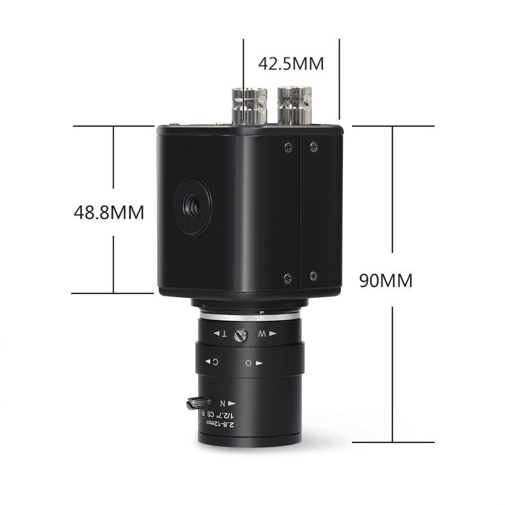 MOKOSE Mini SDI Camera HD-SDI 2 MP 1080P HD Digital CCTV Security Camera 1/2.8 High Sensitivity Sensor CMOS with OSD Menu SHD50